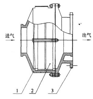 管道阻火器结构图